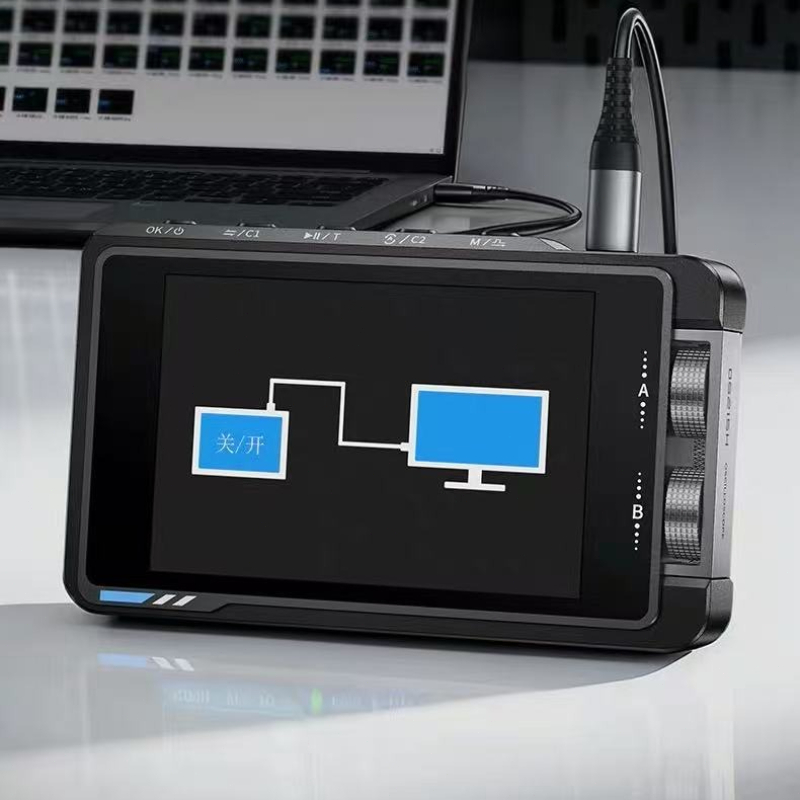 Fnirsi Digital Oscilloscope Handheld - FNIRSI DS215H 2-in-1 휴대용 디지털 오실로스코프,