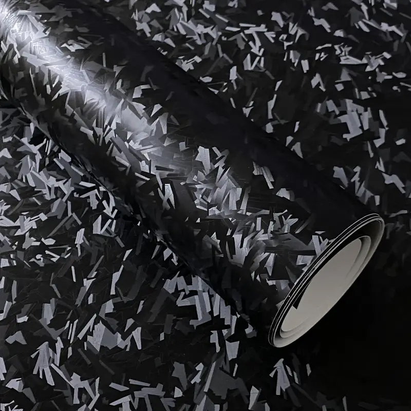 Air Bubble Wrap Roll Packaging - 검은 단조 탄소 섬유 비닐 랩
