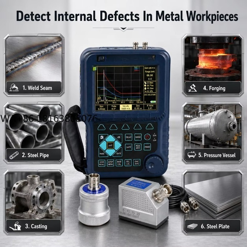 소형 초음파 결함 탐지기 휴대용 NDT 검사 장비 -  - Test Instruments 리뷰 및 가격
