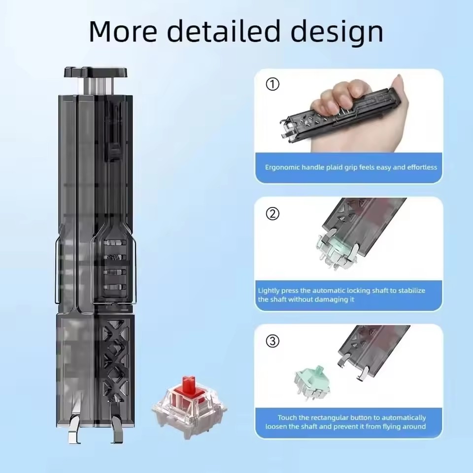 1/2개입 키캡 분리 도구, 기계식 키보드용 키캡 분리 - Industrial Tools 리뷰 및 가격