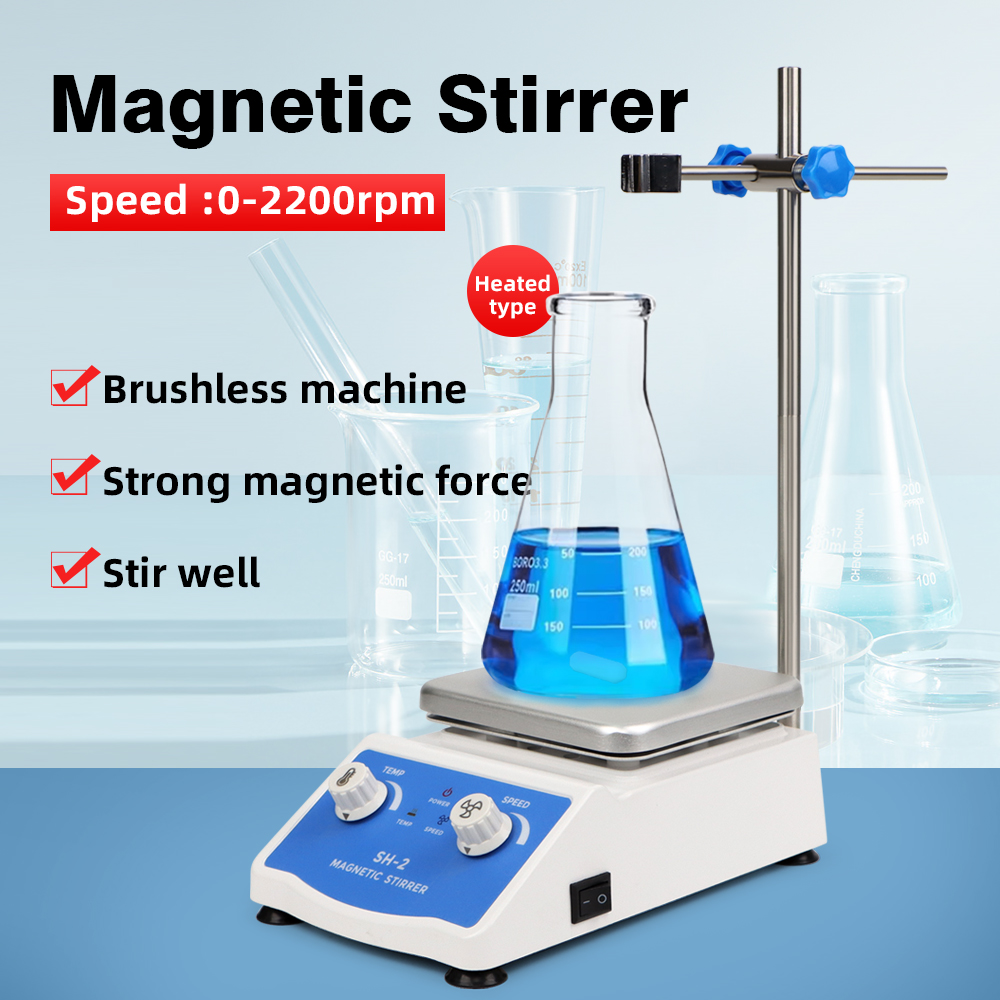 SH-2 가열 마그네틱 교반기, 2000ml 혼합 기계 - Lab Magnetic Stirrer Hot Plate 리뷰 및 가격