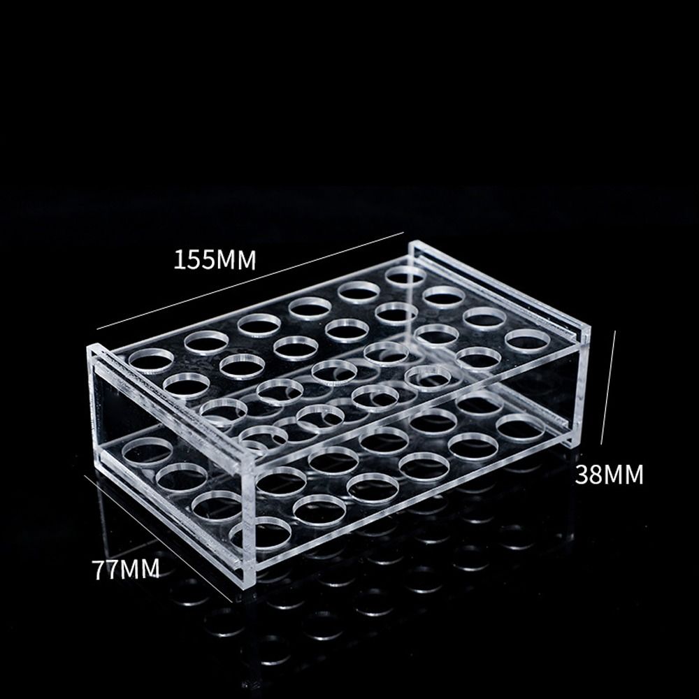 내구성 있는 아크릴 시험관 랙 홀더 투명 24홀 40홀 - Lab Equipment 리뷰 및 가격