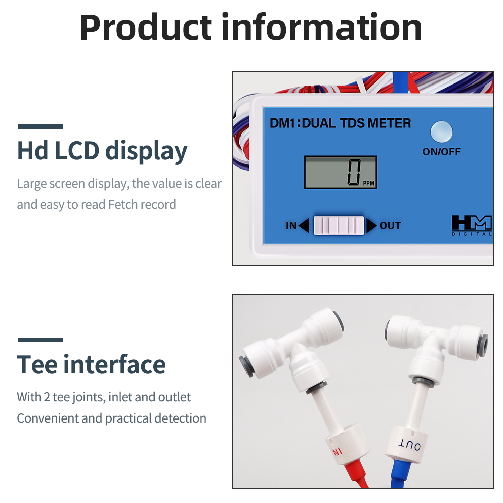 디지털 수질 테스터 듀얼 프로브 온라인 TDS 감지기  - Ph Meter Digital Water Tester 리뷰 및 가격