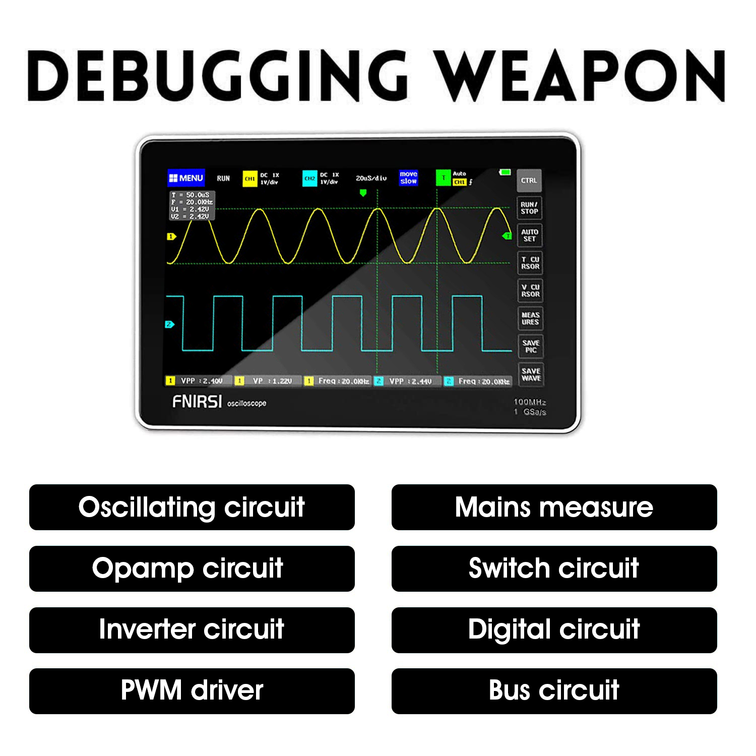 FNIRSI 1013D Plus 휴대용 디지털 오실로스 - Fnirsi Digital Oscilloscope Handheld 리뷰 및 가격