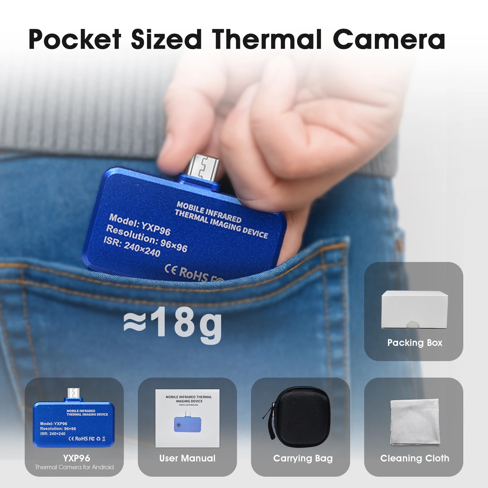 휴대폰 열화상 카메라 적외선 카메라 96x96 25Hz - Thermal Imaging Camera Pcb Repair 리뷰 및 가격