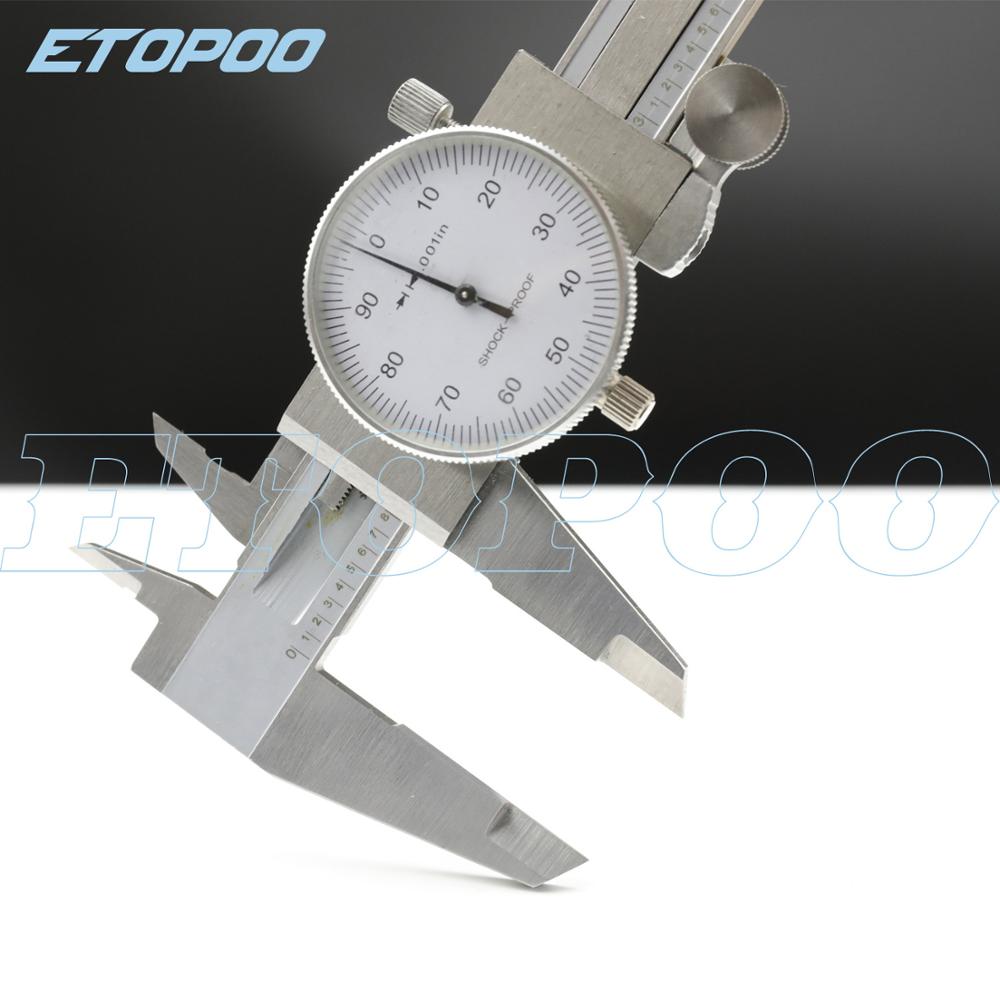 충격 방지 스테인리스 스틸 다이얼 캘리퍼스, 6인치,  - Digital Caliper 150Mm Stainless Steel 리뷰 및 가격