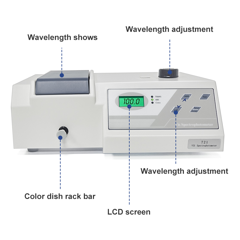 WESTTUNE 휴대용 분광광도계 721 LDC, 디지 - Lab Equipment 리뷰 및 가격