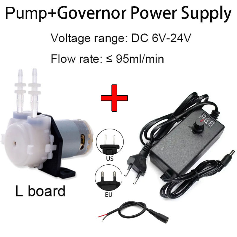 소형 조절식 연동 펌프, DC6V-12V, 액체 주입, - Mini Peristaltic Pump 12V 리뷰 및 가격