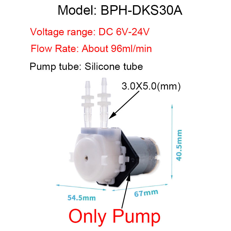 소형 조절식 연동 펌프, DC6V-12V, 액체 주입, - Mini Peristaltic Pump 12V 리뷰 및 가격